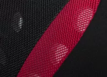 Кресло детское автомобильное Saratto Highback Junior Quattro, группа 2/3, черно-красное