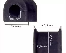 Втулка стабилизатора заднего Avantech