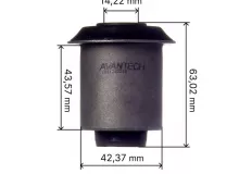 Сайлентблок переднего нижнего рычага задний Avantech