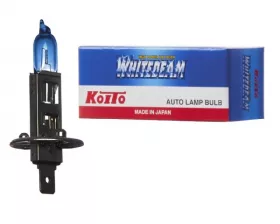 Лампа высокотемпературная Koito Whitebeam H1 12V 55W (100W) 4200K (уп. 1 шт.)