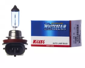 Лампа высокотемпературная Koito Whitebeam H8 12V 35W (70W) 4000K (уп. 1 шт.)