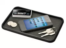 Коврик противоскользящий Carmate Non Slip Pad S, прямоугольный, с бортом, 128x203x10 мм, черный