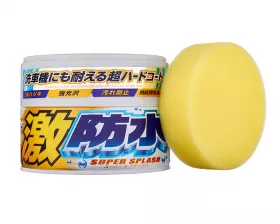 Полироль для кузова защитный Soft99 Water Block Wax для светлых авто, 300гр.