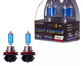 Лампа высокотемпературная Avantech H16 12V 19W (30W) 5000K, комплект 2 шт.