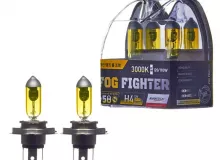 Лампа высокотемпературная Avantech H4 12V 60/55W (120/110W) 3000K, комплект 2 шт.