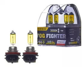 Лампа высокотемпературная Avantech H8 12V 35W (70W) 3000K, комплект 2 шт.