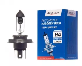 Лампа головного света Avantech H4 (HB2) 12V 60/55W