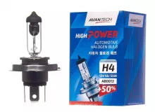 Лампа головного света Avantech H4 (HB2) 12V 60/55W