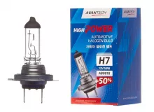 Лампа головного света Avantech H7 12V 55W
