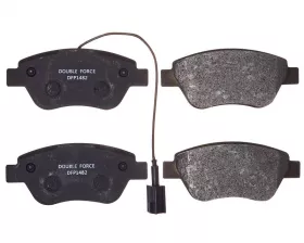 Колодки тормозные дисковые передние Double Force (С датчиком)  Замена для арт. DFP1700