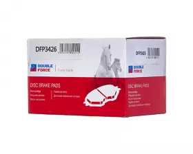 Колодки тормозные дисковые задние Double Force