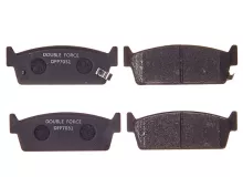 Колодки тормозные дисковые задние Double Force