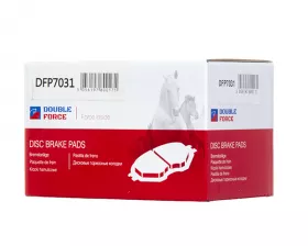 Колодки тормозные дисковые задние Double Force