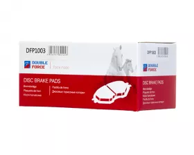 Колодки тормозные дисковые передние Double Force