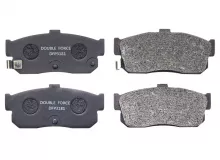 Колодки тормозные дисковые задние Double Force