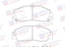 Колодки тормозные дисковые передние Double Force