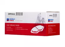 Колодки тормозные дисковые передние Double Force