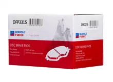 Колодки тормозные дисковые передние Double Force
