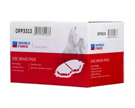 Колодки тормозные дисковые передние Double Force