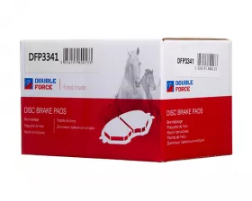 Колодки тормозные дисковые задние Double Force