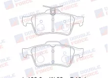 Колодки тормозные дисковые задние Double Force