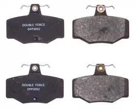 Колодки тормозные дисковые задние Double Force