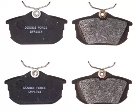 Колодки тормозные дисковые задние Double Force