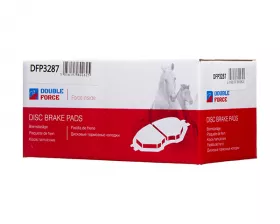 Колодки тормозные дисковые передние Double Force
