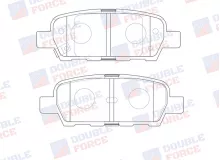 Колодки тормозные дисковые задние Double Force