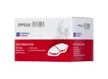 Колодки тормозные дисковые задние Double Force