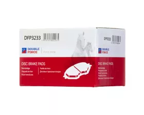 Колодки тормозные дисковые задние Double Force