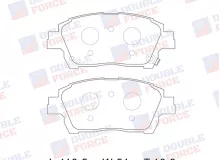 Колодки тормозные дисковые передние Double Force Колодки тормозные дисковые передние Double Force