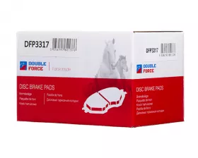 Колодки тормозные дисковые передние Double Force