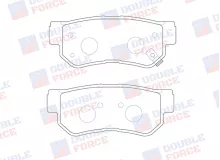 Колодки тормозные дисковые задние Double Force