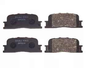 Колодки тормозные дисковые задние Double Force