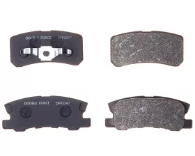 Колодки тормозные дисковые задние Double Force