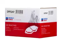 Колодки тормозные дисковые задние Double Force