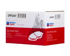 Колодки тормозные дисковые задние Double Force