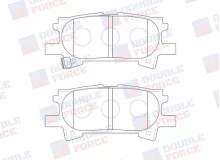 Колодки тормозные дисковые задние Double Force