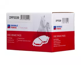 Колодки тормозные дисковые задние Double Force