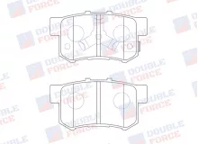 Колодки тормозные дисковые задние Double Force