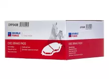 Колодки тормозные дисковые задние Double Force