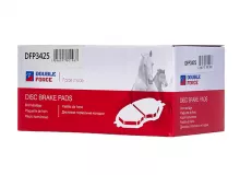Колодки тормозные дисковые передние Double Force