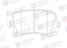 Колодки тормозные дисковые задние Double Force