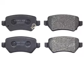 Колодки тормозные дисковые задние Double Force