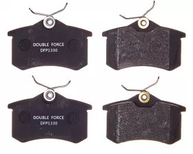 Колодки тормозные дисковые задние Double Force