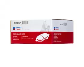 Колодки тормозные дисковые передние Double Force Заменён на арт. DFP1386