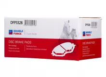 Колодки тормозные дисковые передние Double Force Колодки тормозные дисковые передние Double Force