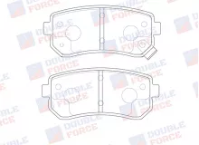 Колодки тормозные дисковые задние Double Force