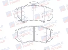 Колодки тормозные дисковые передние Double Force Колодки тормозные дисковые передние Double Force